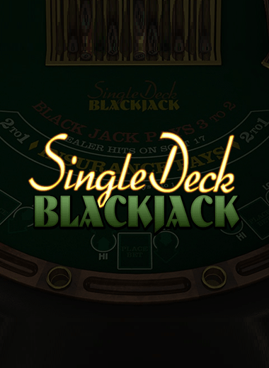 Single Deck Blackjack