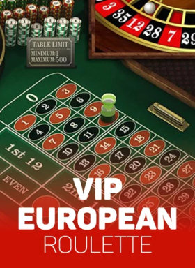 VIP European Roulette